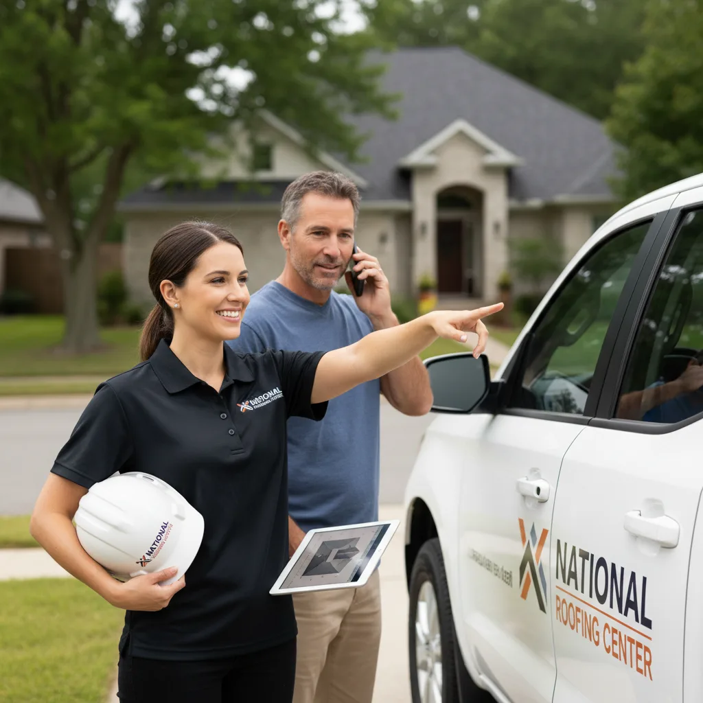 National Roofing Center customer support in Carmichael